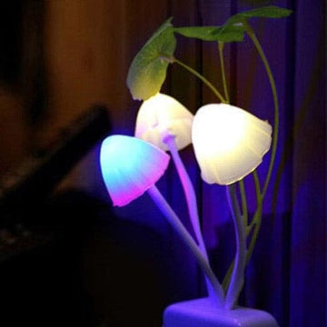 Big Mushroom Style Motion Sensor LED Decoration Light